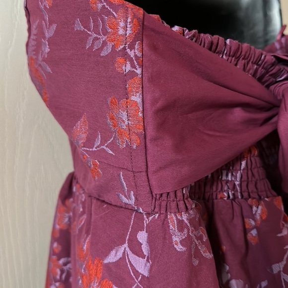 Free People Matilda strapless mini dress, size large and NWT. Tie in back is ❤️ - Picture 9 of 14